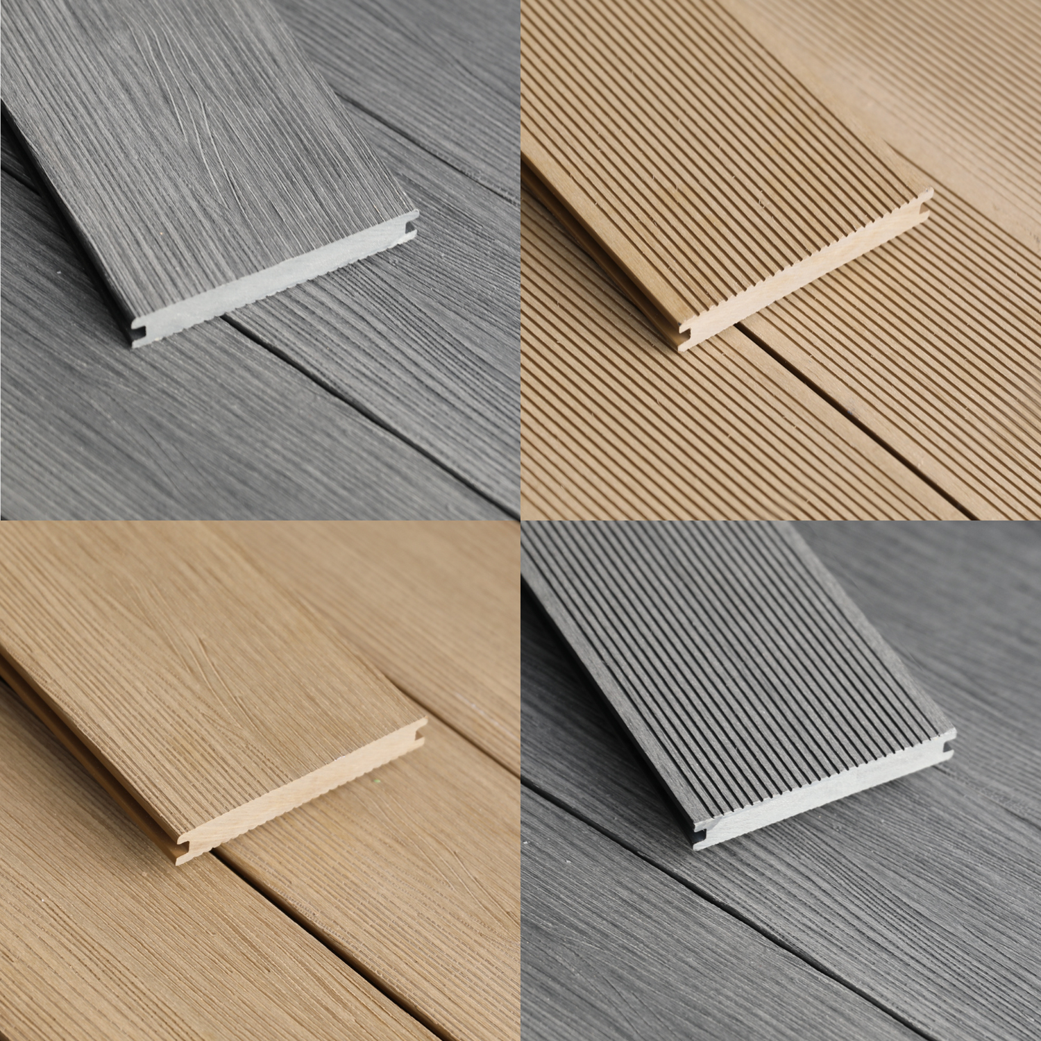 WPC Terrassendielen Modern Style & Gridline verschiedene Farben Sand und  Anthrazit aus Kreis Minden-Lübbecke