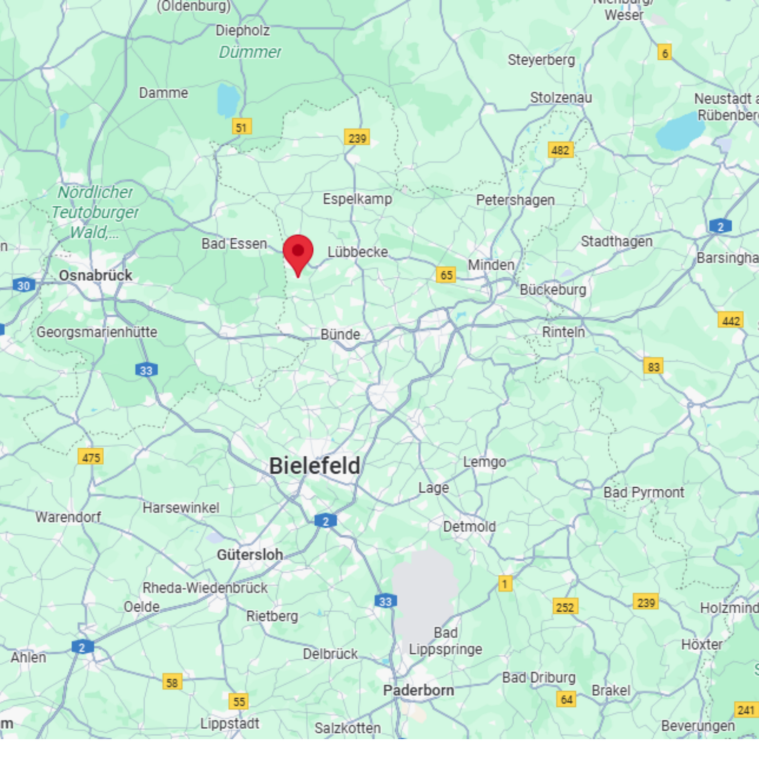 Standort WPC Shop Ravensberger Straße 9-10, 32361 Preußisch Oldendorf auf Google Maps